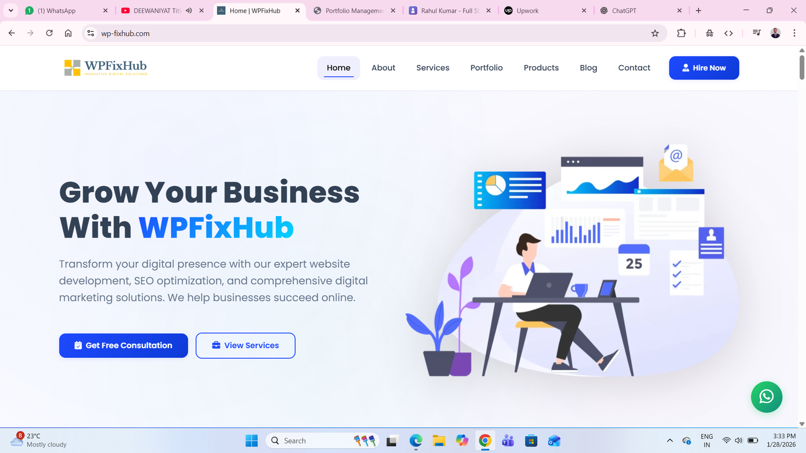 WPFixHub - WordPress Solutions
